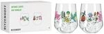 RITZENHOFF 3891002 Gin-Glas - 700 ml - Tumbler 2er-Set - Serie Botanic Lights -...
