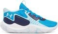 Under Armour Herren UA Jet 23 Basketballschuhe, Unisex, Electric Blue Midnight...
