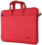 Trust Bologna Slim Laptop Eco Tasche bis 16 Zoll aus Recyceltem Kunststoff, mit