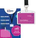 AVERY Zweckform 4825 Namensschilder f&uuml;r Kleidung 10 St&uuml;ck (54x90mm,