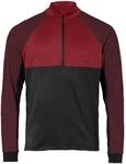 VAUDE Herren Langarm Fahrradtrikot Qimsa Halfzip LS Shirt, schnell trocknend,