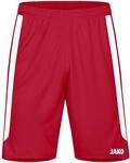 JAKO Kinder Sporthose Power, Rot/Wei&szlig;, 152