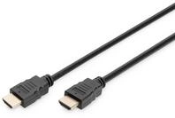 DIGITUS HDMI Premium High Speed Anschlusskabel, Typ A St/St - HDMI 2.0-5.0m - mit
