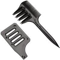 Efalock Professional Str&auml;hnenkamm mit Schablone, 1er Pack, (1x 1 St&uuml;ck)
