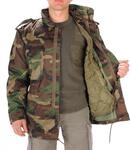 Mil-Tec US Feldjacke M65 T/C mit Futter &bull; Klassische Milit&auml;rjacke mit
