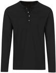 Trigema Langarmshirt mit Knopfleiste