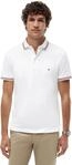 Tommy Hilfiger Herren Poloshirt Kurzarm Slim Fit mit Kontrast-Details
