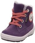 Superfit M&auml;dchen GROOVY warm gef&uuml;tterte Gore-Tex Stiefel, LILA/ORANGE 8500