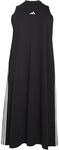 adidas Women's Essentials 3-Streifen Long Racerback Kleid