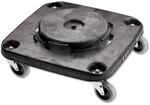 Rubbermaid Commercial Products Eckiger Brute Rollwagen, schwarz