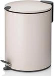 kela Kosmetikeimer 5l beige matt, Silent-Close-Deckel, Tretm&uuml;lleimer Badezimmer