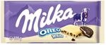 Milka OREO White Tafelschokolade, 100 g | Zartschmelzende wei&szlig;e Milka...