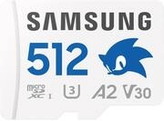 Samsung Sonic the Hedgehog(TM) microSD-Karte + SD-Adapter, Speicherkarte mit...