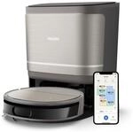 PHILIPS Saugroboter 9000 Serie mit Wischfunktion, Grau, 280 Min. Laufzeit 