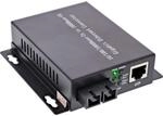 InLine&reg; Netzwerk Media Konverter 10/100/1000Mb/s TP zu LWL (SC Duplex), SM,...