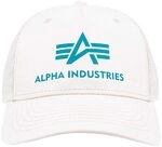 Alpha Industries Basic Trucker Cap Trucker Cap f&uuml;r Herren Jet Stream White