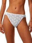 Triumph Damen Amourette Highleg Tai, Weiss, 38