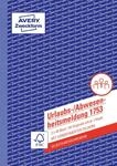 AVERY Zweckform 1753 Urlaubs-/Abwesenheitsmeldung (A5, selbstdurchschreibend,...