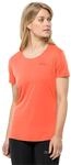 Jack Wolfskin Damen Tech feuchtigkeitsableitend schnelltrocknend T-Shirt