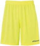 uhlsport Kinder Shorts Center Basic Shorts, Fluo Gelb/Schwarz, 116, 100334221
