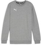 Puma Jungen Teamgoal Casuals Crew Neck SWE Strickpullover, Medium Gray Heather-Puma