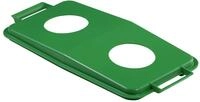 Durabin Slim Bin M&uuml;lleimer, Gr&uuml;n (Bottle Deckel f&uuml;r 60 Liter Abfalleimer Ref