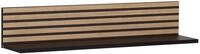 Schildmeyer Ekko Regalablage 158302 Schwarzmatt/Akustikpaneel Optik, 80 x 17,3...