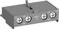 ABB hkf1-11 1SAM201901R1001 Hilfsschalter 1S+1&Ouml;, Fronteinbau, Grau