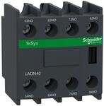 Schneider Electric LADN Hilfskontaktblock 4-polig TeSys, 4 Schlie&szlig;er...