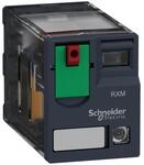 Schneider RXM4AB2P7 Miniaturrelais RXM, 4 W, 6 A, 230 VAC, LED