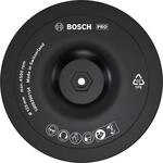 Bosch 1x PRO Backing Pad f&uuml;r Bohrmaschine, Klettverschluss (&Oslash; 125 mm, Professional