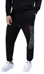 Lonsdale Herren Jogginghose Normale Passform Dartford 5XL, Black