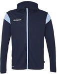 uhlsport Unisex Squad 27 Track Hood Sport-Jacke, Marine/skyblau, 152 EU