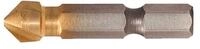 KS Tools 336.0330 1/4" HSS TiN Kegel- und Entgratsenker-Bit 90&deg;, 16,5mm