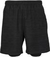 endurance Herren Funktionsshorts VANCLAUSE 1001BM Black Melange XL