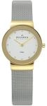 Skagen Freja Lille Damenuhr, Quarz-Zweizeigerwerk mit Edelstahl- oder Lederarmband