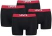 Levi&rsquo;s Einfarbige Basic-Boxershorts, weiche Herrenunterw&auml;sche aus...