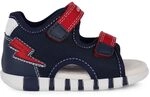 Geox BABY B SANDAL IUPIDOO BOY FIRST STEPS NAVY/RED 25_EU