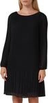 s.Oliver Plissiertes Chiffonkleid
