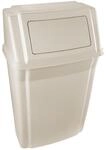 Rubbermaid Commercial Products Profile Wandmontierter M&uuml;lleimer 57L Beige &ndash;