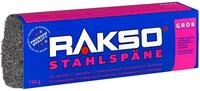 RAKSO Stahlsp&auml;ne grob - 150g, 1 Banderole, schleift & gl&auml;ttet offenporige