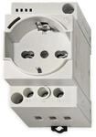 Schaltschrank-Steckdose Finder 7U.00.8.230.0010 Grau (RAL 7035) 1 St.