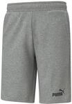 PUMA Herren ESS No. 1 Logo Shorts 10" Gestrickte Shorts, Medium Gray Heather, XXL