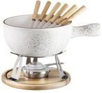 M&Auml;SER, Serie Pintar,K&auml;sefondue f&uuml;r 6 Personen, K&auml;sefondue Set im Vintage-Stil,
