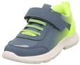 Superfit Jungen Rush Sneaker, Blau Gelb 8090, 28 EU