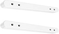 Paulmann 94604 Seilsytem Montageset Halterung 2er Set Seil Wei&szlig; matt Drahtseil