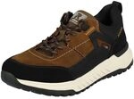 Rieker U0100-00 Herren Sneaker Low Leder/Synthetik Schwarz