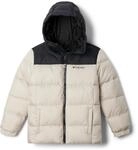 Columbia Youth Unisex Puffect Hooded Jacket Hooded Puffer Jacket Dark Stone Black XXS