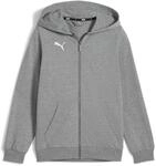 PUMA Kinder teamGOAL Casuals Hooded Jacket Jr Kapuzenjacke 658596 blau