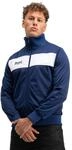 Lonsdale Herren-Trainingsjacke, slim-fit Sportjacke aus Polyester-MWS